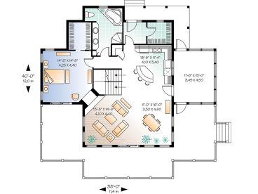 1st Floor Plan, 027H-0103