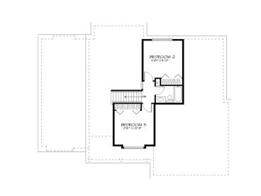 2nd Floor Plan, 022H-0053