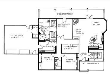 Floor Plan, 012H-0225