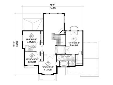 2nd Floor Plan, 072H-0151