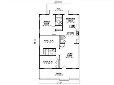 Floor Plan, 078H-0075