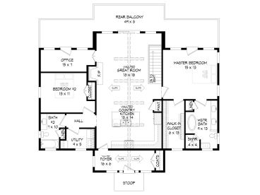 Floor Plan, 062H-0275