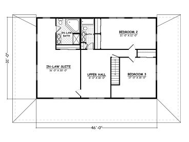 2nd Floor Plan, 078H-0004