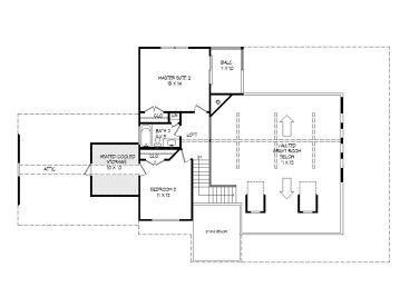 2nd Floor Plan, 062H-0170