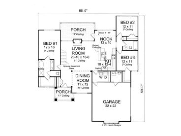Floor Plan, 059H-0122