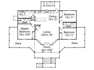 Floor Plan, 017H-0003