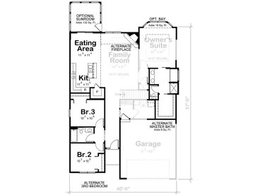 Opt. Floor Plan, 031H-0466