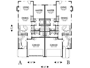 1st Floor Plan, 034M-0019
