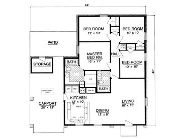 Floor Plan, 021H-0240