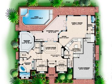 1st Floor Plan, 040H-0029