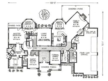 1st Floor Plan, 002H-0078