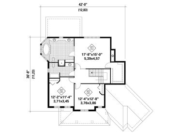 2nd Floor Plan, 072H-0231