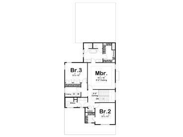 2nd Floor Plan, 050H-0469