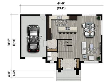 1st Floor Plan, 072H-0259