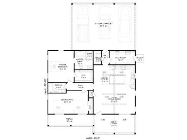 Floor Plan, 062H-0301