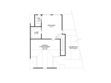 2nd Floor Plan, 062H-0181