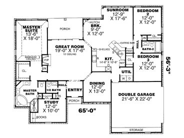 Floor Plan, 011H-0015