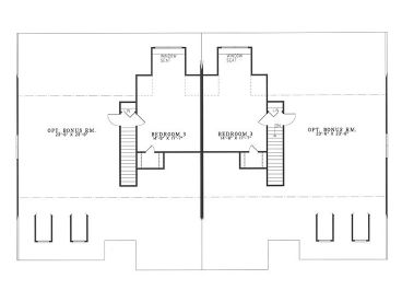 2nd Floor Plan, 025M-0029