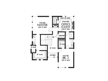 2nd Floor Plan, 034H-0431