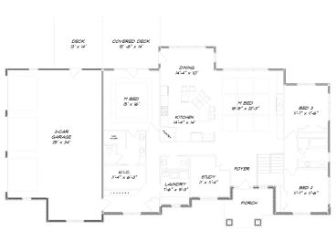 Floor Plan, 083H-0012
