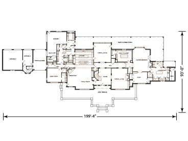 1st Floor Plan, 008H-0052