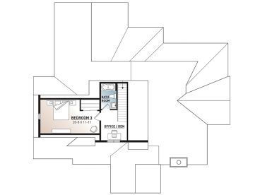 2nd Floor Plan, 027H-0467