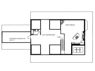 2nd Floor Plan, 012H-0282