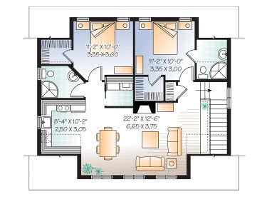 2nd Floor Plan, 027G-0006