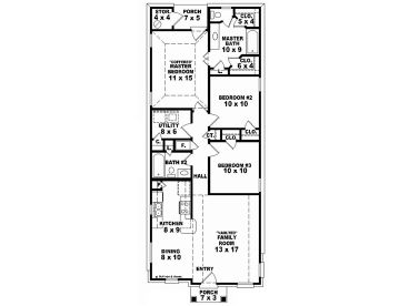 Floor Plan, 006H-0009