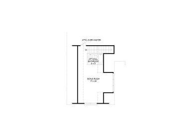 2nd Floor Plan, 062H-0356
