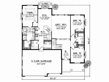 Floor Plan, 020H-0129