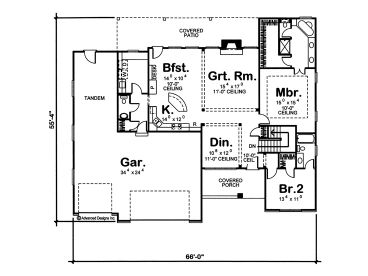 Floor Plan, 050H-0081