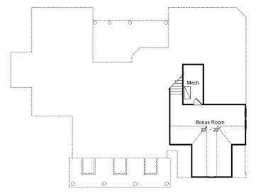 2nd Floor Plan, 043H-0115