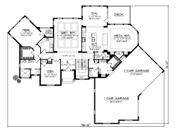 1st Floor Plan, 020H-0325