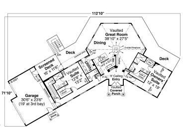Floor Plan, 051H-0371