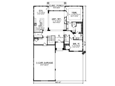 Floor Plan, 020H-0255