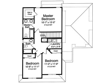 2nd Floor Plan, 046H-0164