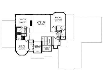 2nd Floor Plan, 020H-0432