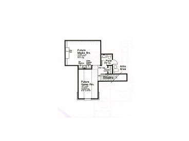 2nd Floor Plan, 002H-0033