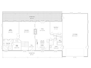 Floor Plan, 065H-0054