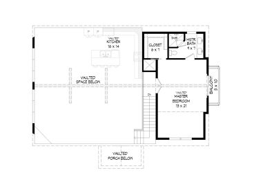 2nd Floor Plan, 062H-0368