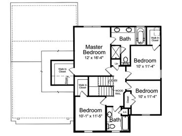 2nd Floor Plan, 046H-0015