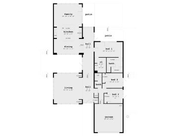 Floor Plan, 052H-0125