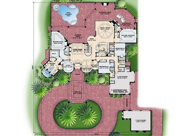 1st Floor Plan, 040H-0036