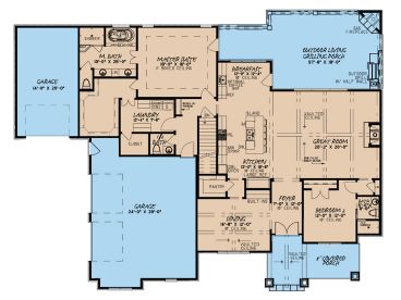Floor Plan, 074H-0071