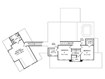 2nd Floor Plan, 019H-0215