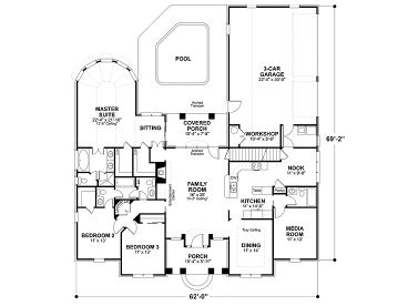 Floor Plan, 007H-0066