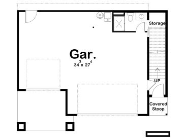 1st Floor Plan, 050G-0115