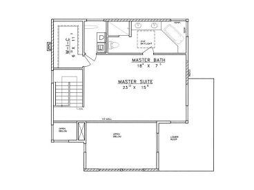 2nd Floor Plan, 012H-0022
