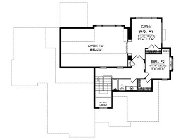 2nd Floor Plan, 020H-0518
